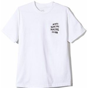 Anti social social club white tee